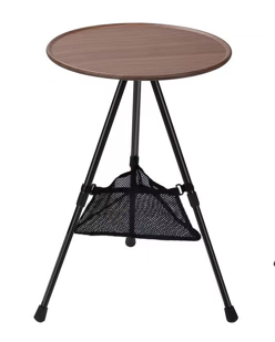 Small Round Table + Mesh Bag